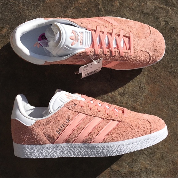 adidas gazelle womens pink suede